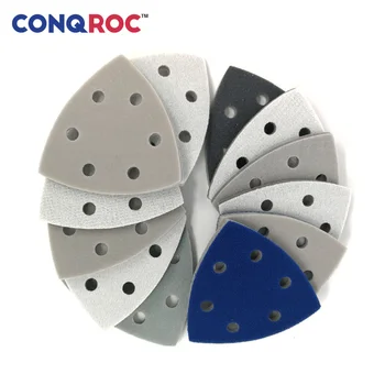 10 Pieces 90mm Sanding Triangles Hook Loop Fixing Metal Paint Sanding Sponge Sand Sheet fit for Oscillating Abrasive Tool
10 Pieces 90mm Sanding Triangles Hook Loop Fixing Metal Paint Sanding Sponge Sand Sheet fit for Oscillating Abrasive Tool