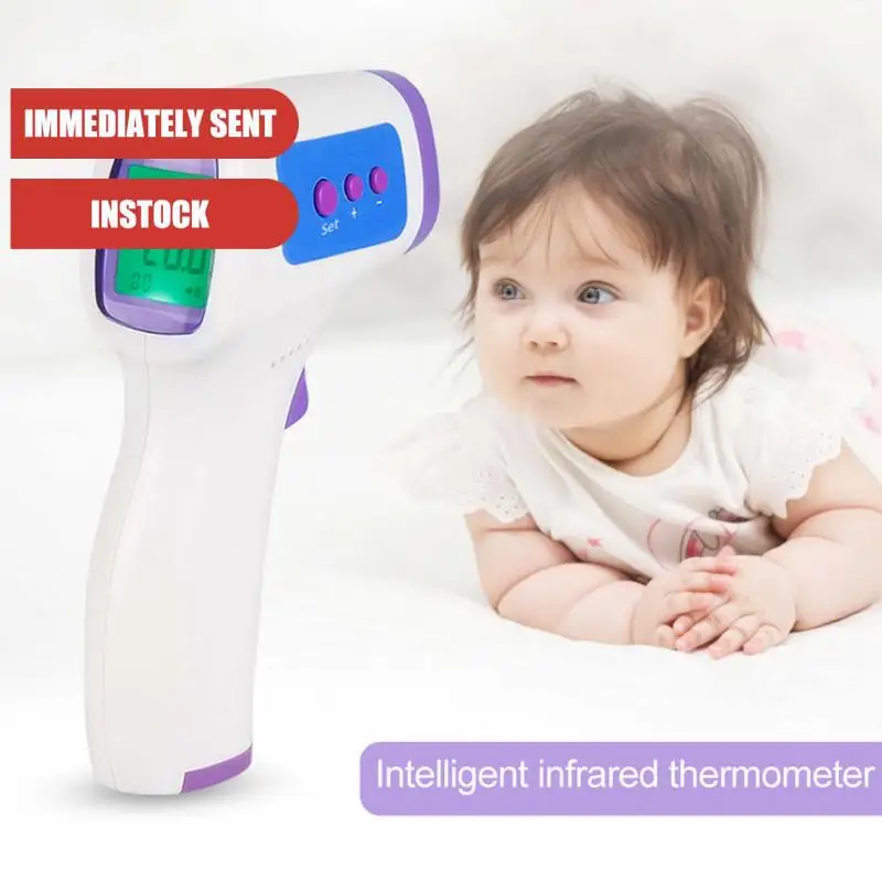 Infrared Thermometer Digital Infrared Forehead Body Thermometer Gun Non-contact Temperature-Measuring IR Thermometer
Infrared Thermometer Digital Infrared Forehead Body Thermometer Gun Non-contact Temperature-Measuring IR Thermometer