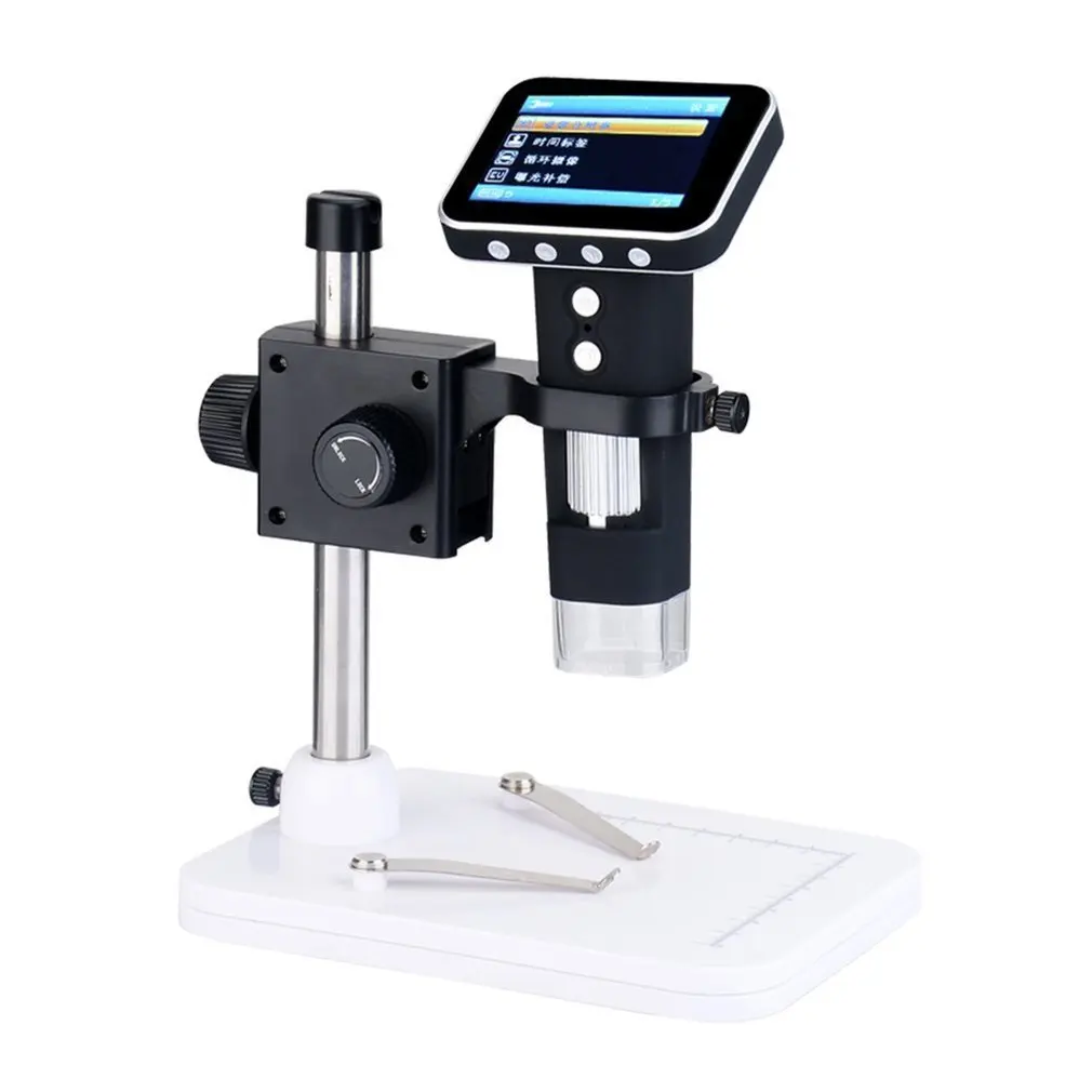 1000X Smart Digital Microscope Wireless Microscope With Stand And 2.5 Inch LCD Screen For Factory School Scientific Research
1000X Smart Digital Microscope Wireless Microscope With Stand And 2.5 Inch LCD Screen For Factory School Scientific Research
