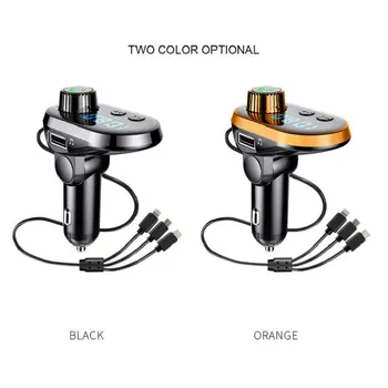 Bluetooth 5.0 Car Mp3 Multifunction Fm Transmitter Cigarette Lighter U Disk Memory Card 3.1a Usb Charger
Bluetooth 5.0 Car Mp3 Multifunction Fm Transmitter Cigarette Lighter U Disk Memory Card 3.1a Usb Charger