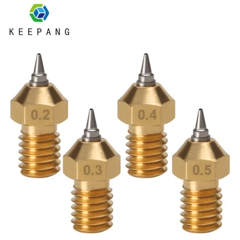5pcs 3D Printer Nozzles V5 V6 E3D Nozzle 1.75mm Nozzles 0.2 0.3 0.4 0.5mm for 1.75mm filamnet Full Metal E3D 3D Printer Parts
5pcs 3D Printer Nozzles V5 V6 E3D Nozzle 1.75mm Nozzles 0.2 0.3 0.4 0.5mm for 1.75mm filamnet Full Metal E3D 3D Printer Parts