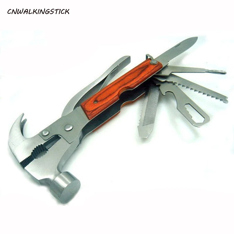 Multifunctional Pliers Hammer Field Camping Portable Stainless Steel Safety Hammer Multifunctional Field Adventure Survival Tool
Multifunctional Pliers Hammer Field Camping Portable Stainless Steel Safety Hammer Multifunctional Field Adventure Survival Tool