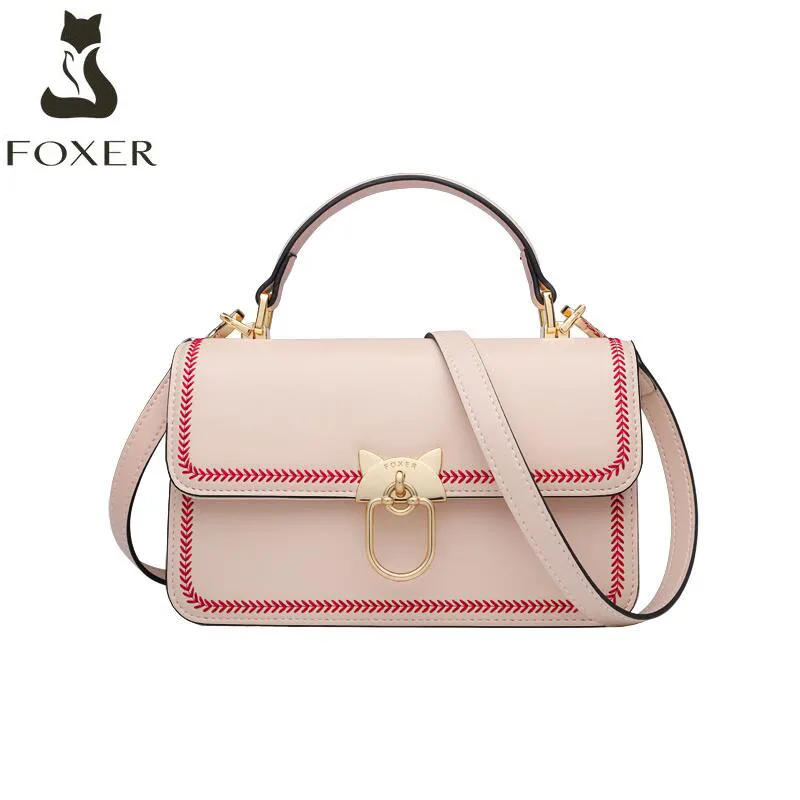 FOXER Women leather bag designer bags famous brand women bags 2019 new luxury handbags women bags fashion tote bag shoulder bag 
FOXER Women leather bag designer bags famous brand women bags 2019 new luxury handbags women bags fashion tote bag shoulder bag