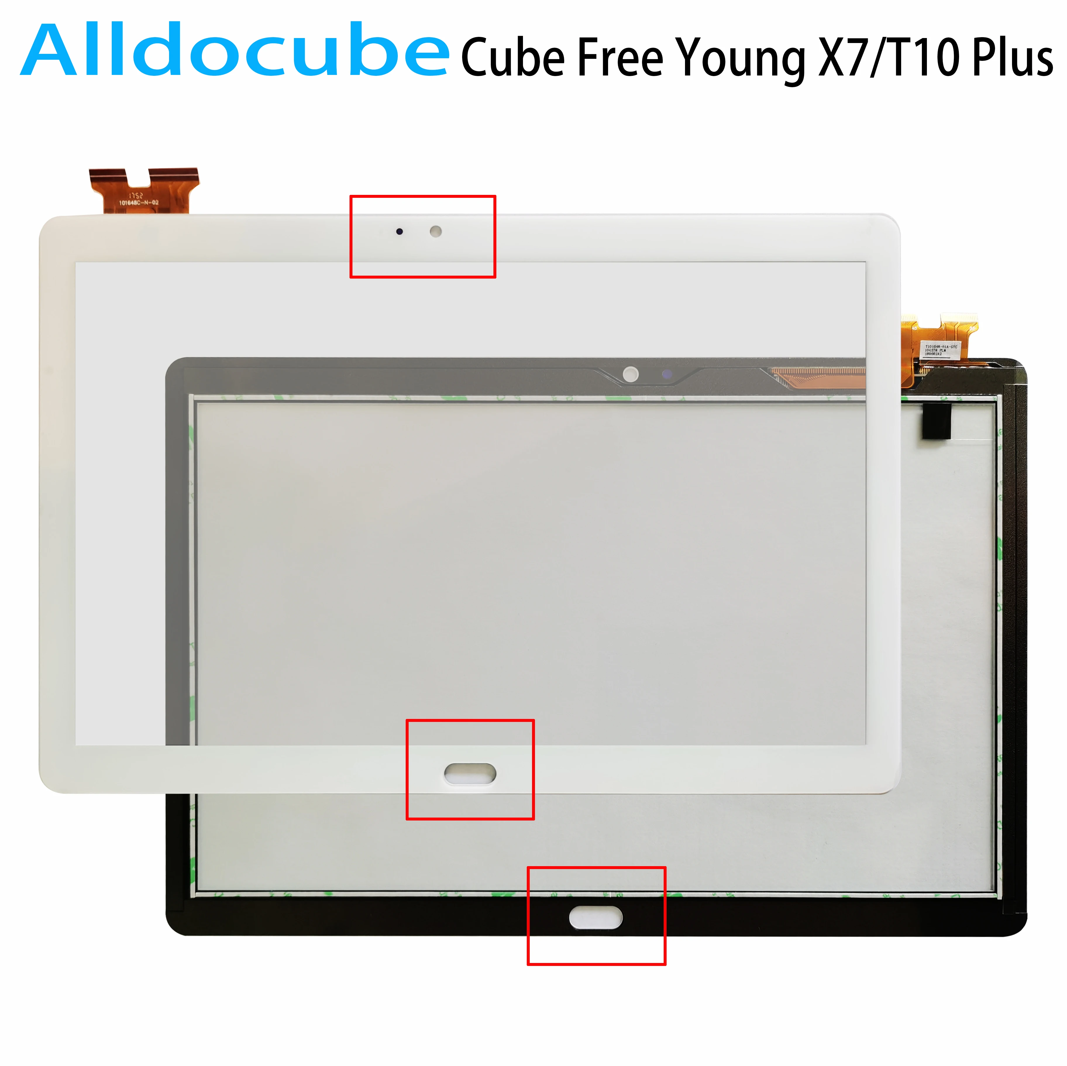 

10.1 Touch Panel Glass For Alldocube Free Young X7 T10 Plus Tablet Touch Screen Digitizer Sensor For CUBE Free Young X7 T10 Plus