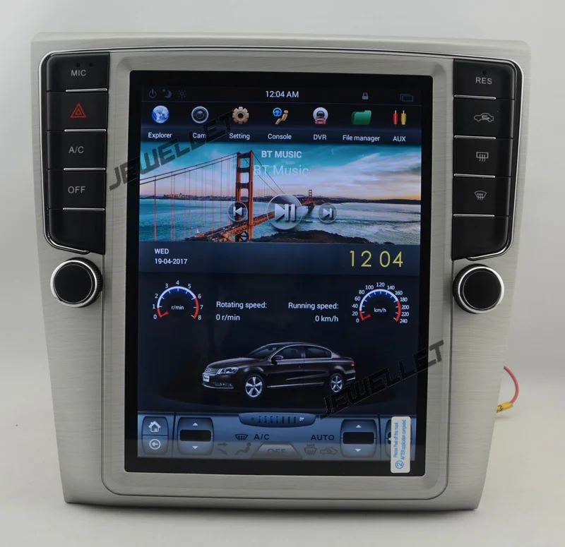 10.4" tesla style vertical screen android 9.0 Six core Car GPS radio Navigation for VW Volkswagen Magotan CC 2012-2016
10.4" tesla style vertical screen android 9.0 Six core Car GPS radio Navigation for VW Volkswagen Magotan CC 2012-2016