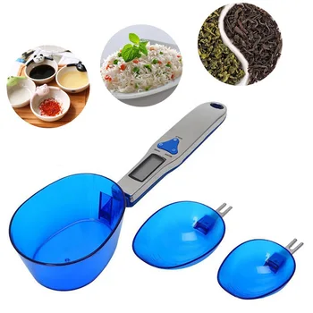 New Digital Scale Spoon LCD Display Kitchen Spoon Scale 500g/0.1g Electronic Measuring Spoon Scales with 3 Detachable Weighing S 
New Digital Scale Spoon LCD Display Kitchen Spoon Scale 500g/0.1g Electronic Measuring Spoon Scales with 3 Detachable Weighing S
