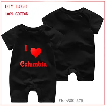 I Love Columbia printed romper Baby Rompers 2020 Summer New Toddler's Short Sleeve Cotton Climbing Clothes Newborn Jumpsuit
I Love Columbia printed romper Baby Rompers 2020 Summer New Toddler's Short Sleeve Cotton Climbing Clothes Newborn Jumpsuit