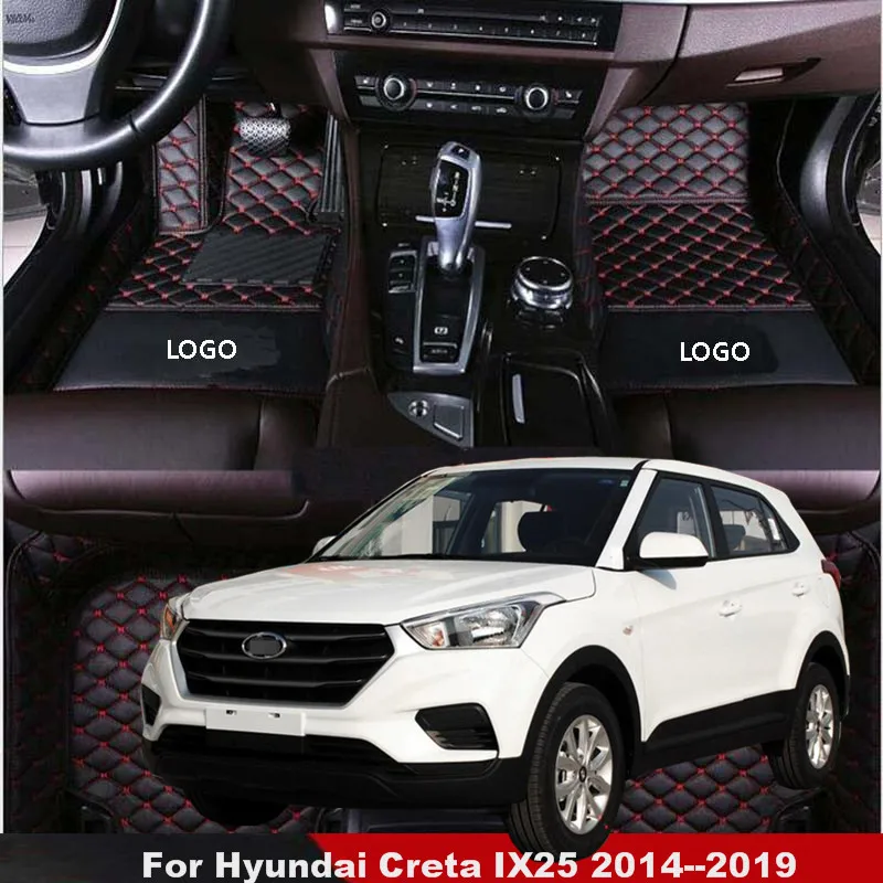 Car Floor Mats For Hyundai Creta IX25 2014 2015 2016 2017 2018 2019 Car Interior Accessories Leather Waterproof Car-styling
Car Floor Mats For Hyundai Creta IX25 2014 2015 2016 2017 2018 2019 Car Interior Accessories Leather Waterproof Car-styling