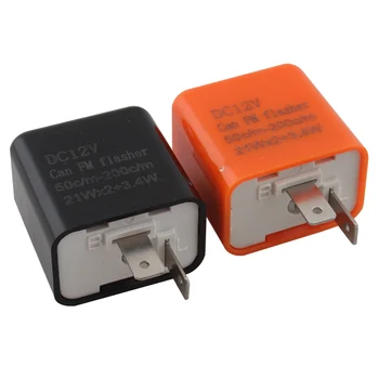 2 Pin LED Turn Signal Indicator Flashing Adapter Motorcycle Accessories Adjustable Frequency LED Flasher Relay For Universal
2 Pin LED Turn Signal Indicator Flashing Adapter Motorcycle Accessories Adjustable Frequency LED Flasher Relay For Universal