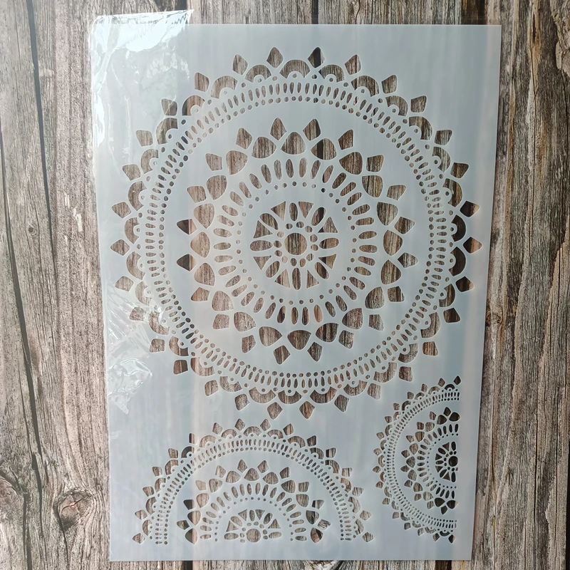 Трафарет для рисования по дереву, ткани, стенам, штампованная для скрапбукинга дюйма, Размер A4 
Трафарет для рисования по дереву, ткани, стенам, штампованная для скрапбукинга дюйма, Размер A4