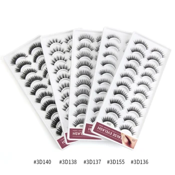 10 pairs Mink Eyelashes 3D Natural False Eyelashes Soft Eyelash Extension Mink Lashes with free Tweezer Makeup Kit Cilios
10 pairs Mink Eyelashes 3D Natural False Eyelashes Soft Eyelash Extension Mink Lashes with free Tweezer Makeup Kit Cilios