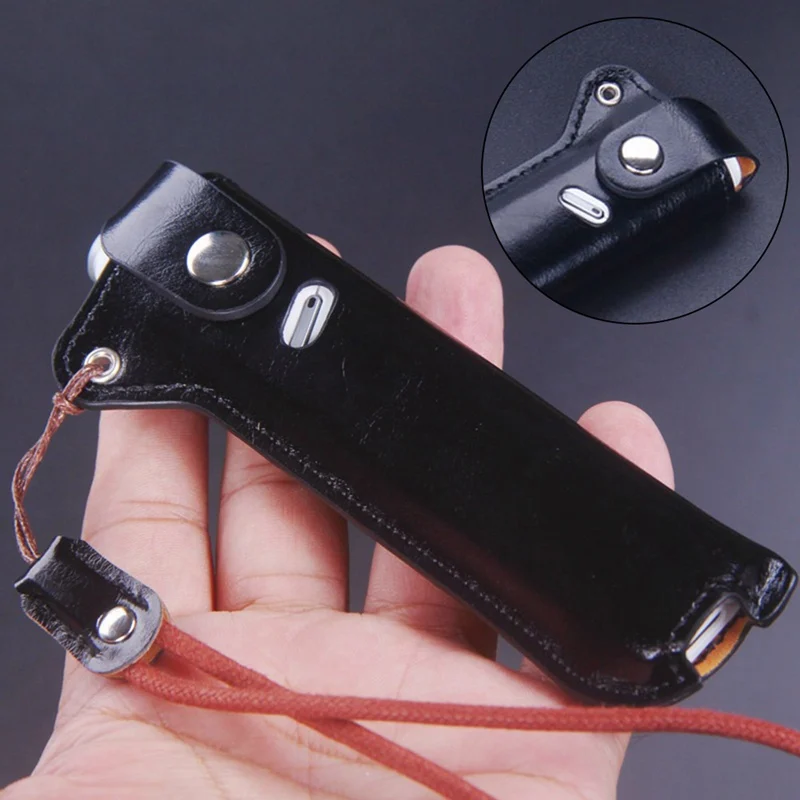 Pu Leather Portable Bag With Neck Lanyard Ring Lock Cover For IQOS 3.0 Multi Protective Accessories
Pu Leather Portable Bag With Neck Lanyard Ring Lock Cover For IQOS 3.0 Multi Protective Accessories