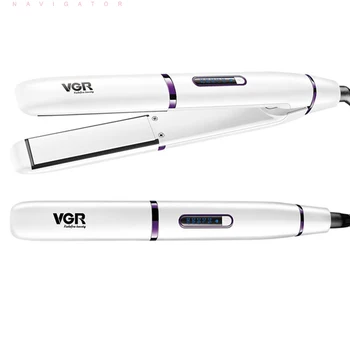 Professional Hair Straighteners, 2 in 1 Straightening and Curling Flat Iron with Adjustable Temperature Dual Voltage
Professional Hair Straighteners, 2 in 1 Straightening and Curling Flat Iron with Adjustable Temperature Dual Voltage