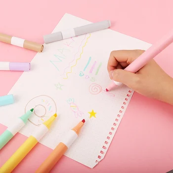 16pcs/set Cute Candy Color Highlighter Pen Stationery Double Headed Fluorescent marker Pen Mark Pen Office School Supplies
16pcs/set Cute Candy Color Highlighter Pen Stationery Double Headed Fluorescent marker Pen Mark Pen Office School Supplies