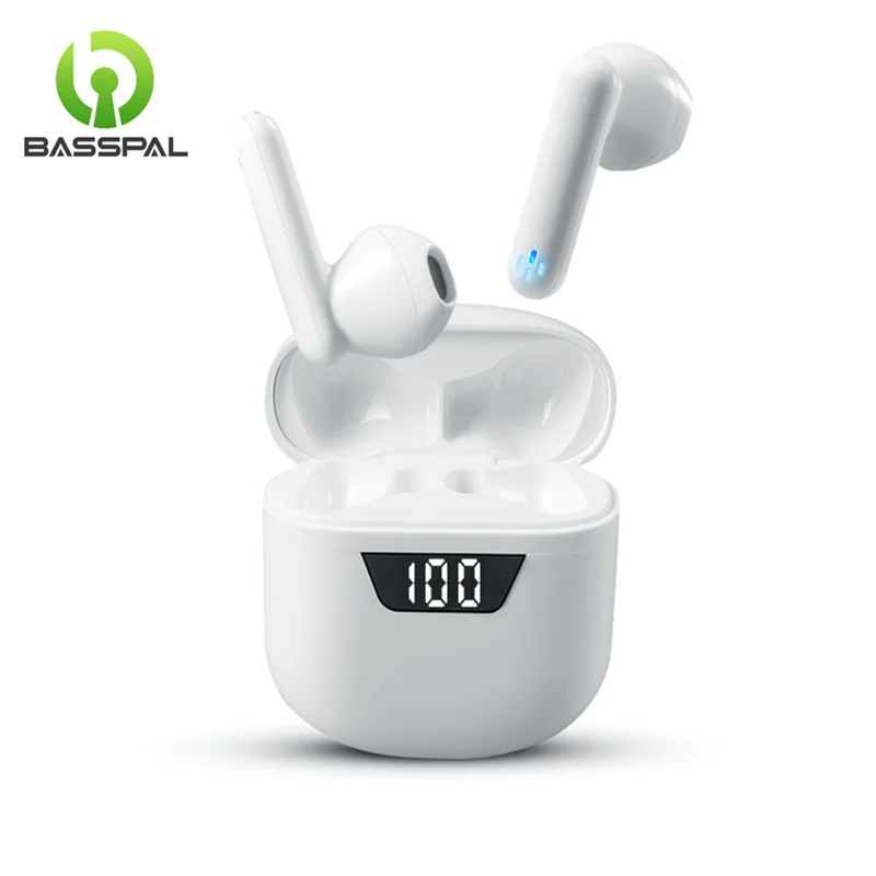 BassPal Wireless Earbuds Bluetooth 5.0 Earphones with Mini Charging Case Touch Control Built-in Mic Earphones for Android / iOS
BassPal Wireless Earbuds Bluetooth 5.0 Earphones with Mini Charging Case Touch Control Built-in Mic Earphones for Android / iOS