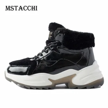MStacchi Real Leather Velvet Shoes Women Thick Bottom Waterproof Sports Shoes Round Toe Increase Within Asakuchi Scarpe Donna
MStacchi Real Leather Velvet Shoes Women Thick Bottom Waterproof Sports Shoes Round Toe Increase Within Asakuchi Scarpe Donna
