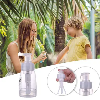 180ml Portable Travel Clear Powder Atomizer Bottle Plastic Refillable Sprayer Container perfume bottle Spray Uniform Powder
180ml Portable Travel Clear Powder Atomizer Bottle Plastic Refillable Sprayer Container perfume bottle Spray Uniform Powder