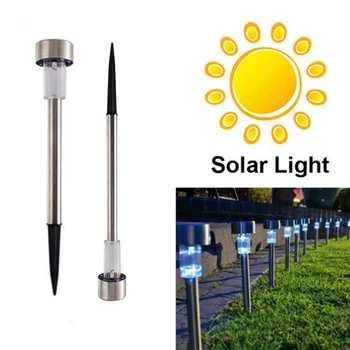Waterproof Solar Light LED Lawn Buried Lamp Warm White Spike Bulb Automatically Recharging Fence Landscape for Yard
Waterproof Solar Light LED Lawn Buried Lamp Warm White Spike Bulb Automatically Recharging Fence Landscape for Yard