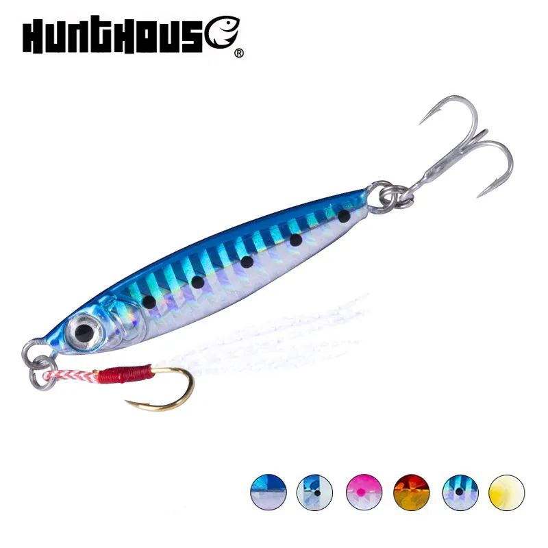 Hunthouse New lure 2019 Metal jig Casting Jig Spoon 15/25/30/45g Shore Casting slow Jigging Lead Fish Sea Bass Fishing Lure
Hunthouse New lure 2019 Metal jig Casting Jig Spoon 15/25/30/45g Shore Casting slow Jigging Lead Fish Sea Bass Fishing Lure