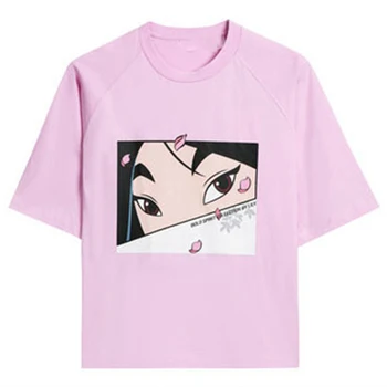Paris Girl Summer Pink Loose O-neck Short Sleeve Tees Casual Tops Harajuku Cotton Cartoon T-shirt Woman
Paris Girl Summer Pink Loose O-neck Short Sleeve Tees Casual Tops Harajuku Cotton Cartoon T-shirt Woman