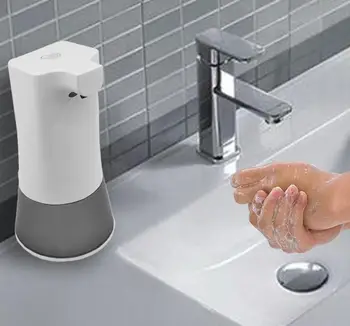 Bathroom Kitchen Rechargeable Automatic Sensor Soap Dispenser Touchless Foaming Soap Dispenser With Hander Bracket For Baby
Bathroom Kitchen Rechargeable Automatic Sensor Soap Dispenser Touchless Foaming Soap Dispenser With Hander Bracket For Baby