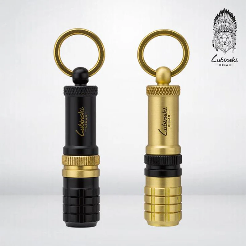 LUBINSKI Finish Detachable Cigar Punch Cutter With Cigar Needle For COHIBA Cigars With Key Ring Gift Box New Arrival
LUBINSKI Finish Detachable Cigar Punch Cutter With Cigar Needle For COHIBA Cigars With Key Ring Gift Box New Arrival