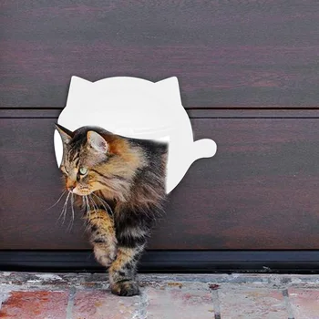 4-Phase Lockable Cat Flap Door Abs Safety Door For Dog Cats Kitten Puppy Small Pet Plastic Gate Pet Supplies White Easy
4-Phase Lockable Cat Flap Door Abs Safety Door For Dog Cats Kitten Puppy Small Pet Plastic Gate Pet Supplies White Easy