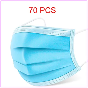 70pcs Face Mouth Anti Virus Mask Disposable Protect 3 Layers Filter Dustproof Earloop Non Woven Mouth 48 hours Shipping kids
70pcs Face Mouth Anti Virus Mask Disposable Protect 3 Layers Filter Dustproof Earloop Non Woven Mouth 48 hours Shipping kids