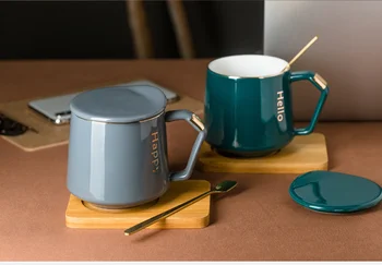 Lid Spoon Travel Coffee Mug Ceramic Luxury Set Unique Personalized Mug Creative Cool Gadgets Taza Desayuno Christmas Cup KK60MK 
Lid Spoon Travel Coffee Mug Ceramic Luxury Set Unique Personalized Mug Creative Cool Gadgets Taza Desayuno Christmas Cup KK60MK