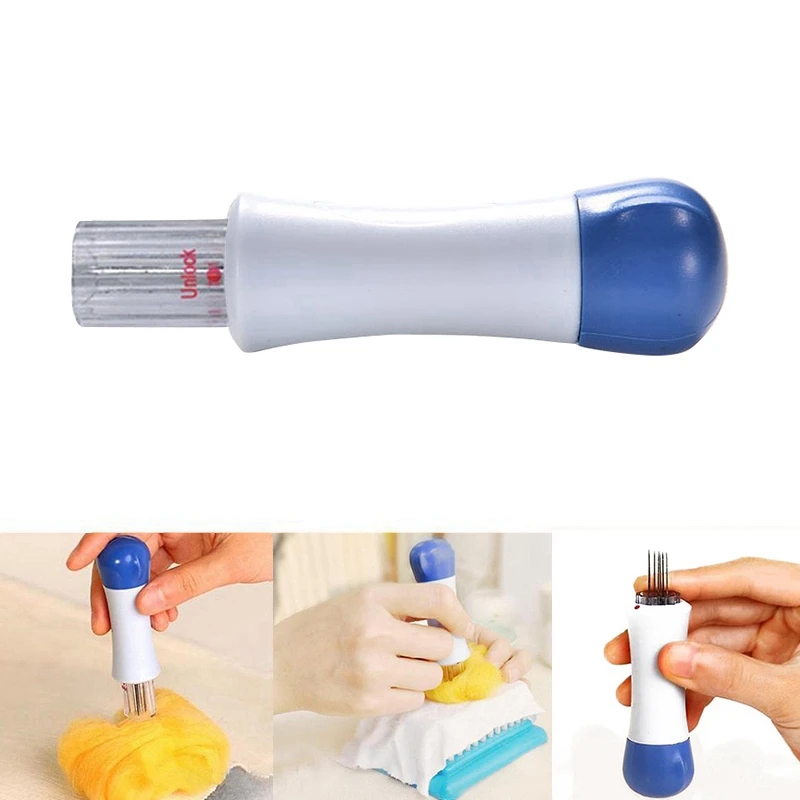 8.5x1.4cm DIY Knitting Needles Felting Handle Clover with Seven Needles Wool Tool Applique Craft DIY Sewing Tools Accessory
8.5x1.4cm DIY Knitting Needles Felting Handle Clover with Seven Needles Wool Tool Applique Craft DIY Sewing Tools Accessory