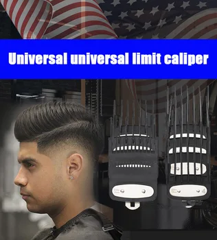 Kemei Electric Clipper Universal Limit Comb 1.5/4.5/3/6/10/13/16/19/22/25mm Accessories Caliper Kit Barber Tools
Kemei Electric Clipper Universal Limit Comb 1.5/4.5/3/6/10/13/16/19/22/25mm Accessories Caliper Kit Barber Tools
