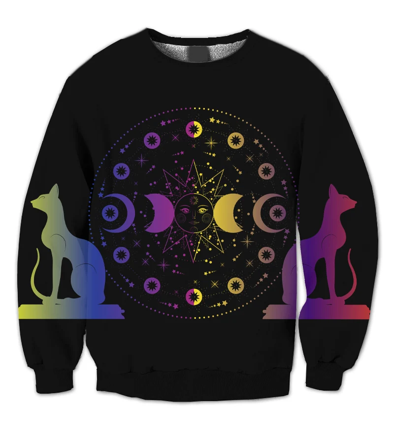 REAL American US SIZE Astrology Queen Kitty Sublimation Print Plus Size Crew Neck Sweatshirt
REAL American US SIZE Astrology Queen Kitty Sublimation Print Plus Size Crew Neck Sweatshirt