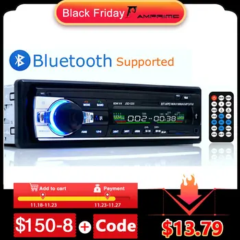 AMPrime Bluetooth Autoradio Car Stereo Radio FM Aux Input Receiver SD USB JSD-520 12V In-dash 1 din Car MP3 Multimedia Player
AMPrime Bluetooth Autoradio Car Stereo Radio FM Aux Input Receiver SD USB JSD-520 12V In-dash 1 din Car MP3 Multimedia Player