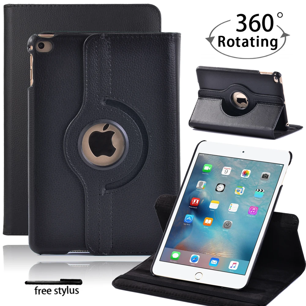 360 Rotating Smart Case for Apple Ipad Mini 4/5 7.9 Inch PU Leather Flip Stand Tablet Cover for A1538/A1550/A2133/A2124/A2125
360 Rotating Smart Case for Apple Ipad Mini 4/5 7.9 Inch PU Leather Flip Stand Tablet Cover for A1538/A1550/A2133/A2124/A2125