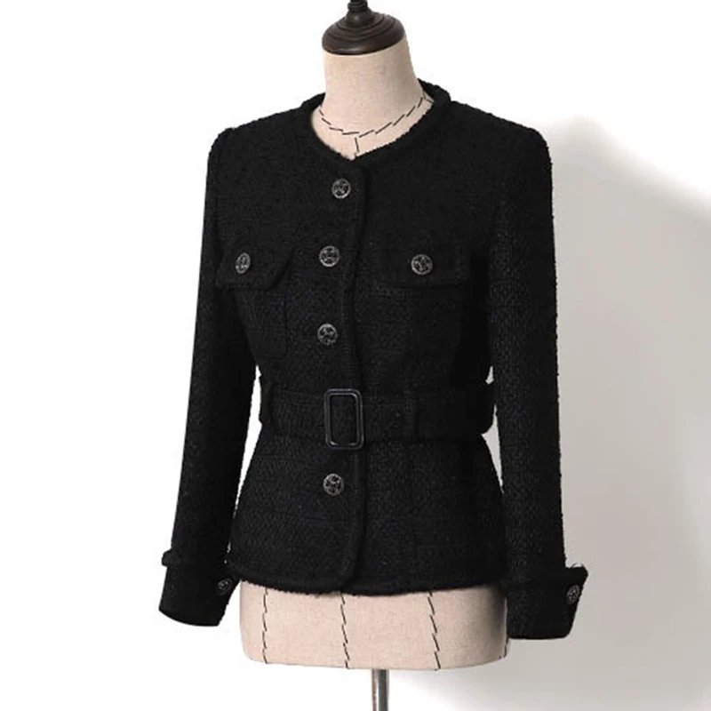 EXCELLENT QUALITY New Stylish 2019 Designer Jacket For Women Wool Blend Tweed Belt Jacket
EXCELLENT QUALITY New Stylish 2019 Designer Jacket For Women Wool Blend Tweed Belt Jacket