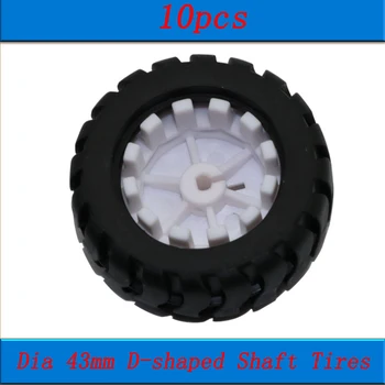 10pcs DIY Model Robot Rubber Tires w/D-shaped Shaft Tyre Skin Wheel Rim for RC Track Cars Wheels Hub Used with N20 Gearmotor
10pcs DIY Model Robot Rubber Tires w/D-shaped Shaft Tyre Skin Wheel Rim for RC Track Cars Wheels Hub Used with N20 Gearmotor