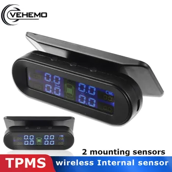 Vehemo Car LCD TPMS with 4 External/Built-in Sensor Security Alarm Systems Auto TPMS Tire Type Pressure Monitoring System Gauge
Vehemo Car LCD TPMS with 4 External/Built-in Sensor Security Alarm Systems Auto TPMS Tire Type Pressure Monitoring System Gauge