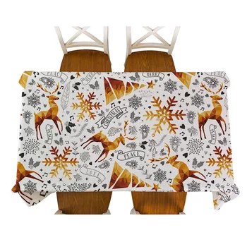 2020 Christmas Santa Claus Snowman Deer Ornaments Pattern Waterproof Linen Table Cloths Home Kitchen Desk Decorative Tablecloth
2020 Christmas Santa Claus Snowman Deer Ornaments Pattern Waterproof Linen Table Cloths Home Kitchen Desk Decorative Tablecloth