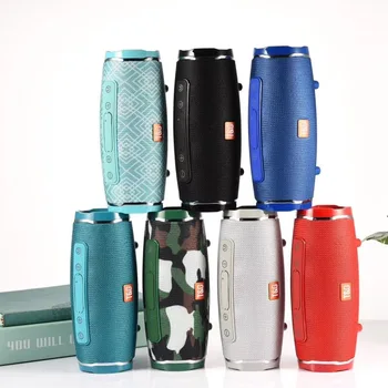 Portable Bluetooth Speaker Wireless Mini Column 3D Stereo Music Surround Outdoor Loudspeaker 10W Subwoofer Support FM TF 
Portable Bluetooth Speaker Wireless Mini Column 3D Stereo Music Surround Outdoor Loudspeaker 10W Subwoofer Support FM TF