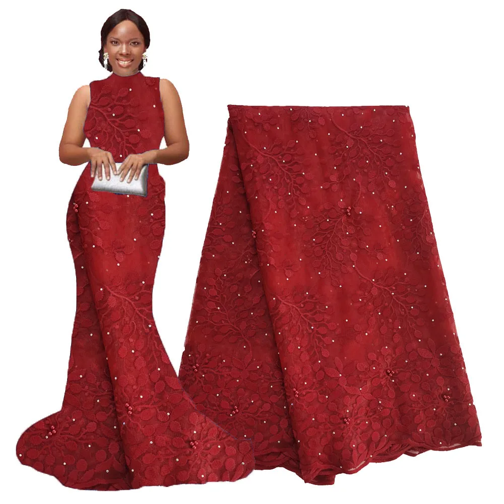 african-lace-wine red