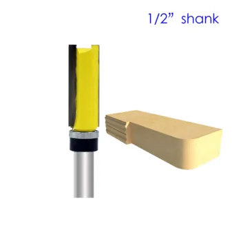 1/2" Shank Woodworking Router Bits Burrs Cutter Wood Milling Cutter CNC Tool Straight Trimming With Bearing fresas para tupia
1/2" Shank Woodworking Router Bits Burrs Cutter Wood Milling Cutter CNC Tool Straight Trimming With Bearing fresas para tupia