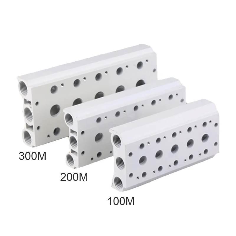 Pneumatic Solenoid Valves 4V110 4V210 4V310 Air Exhaust Manifold 100M 200M 300M Valve Plate Base Manifold With Accessories
Pneumatic Solenoid Valves 4V110 4V210 4V310 Air Exhaust Manifold 100M 200M 300M Valve Plate Base Manifold With Accessories