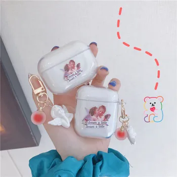 Cute Little Angel Key Ring Decor Earphone Case for Airpods 1 2 Case Bluetooth Earphone Headset Cover for Airpods Pro Capa
Cute Little Angel Key Ring Decor Earphone Case for Airpods 1 2 Case Bluetooth Earphone Headset Cover for Airpods Pro Capa