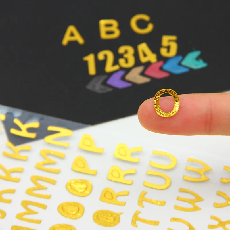 3pc Embossed Concave-convex Hot Stamping Digital Letter Stickers Hand Account DIY Photo Album Decoration Stickers Stationery
3pc Embossed Concave-convex Hot Stamping Digital Letter Stickers Hand Account DIY Photo Album Decoration Stickers Stationery