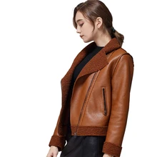 New autumn leather coat women's overcoat short slim mom leather jacket women's lapel plus size fur winter jackets women's Tops
New autumn leather coat women's overcoat short slim mom leather jacket women's lapel plus size fur winter jackets women's Tops