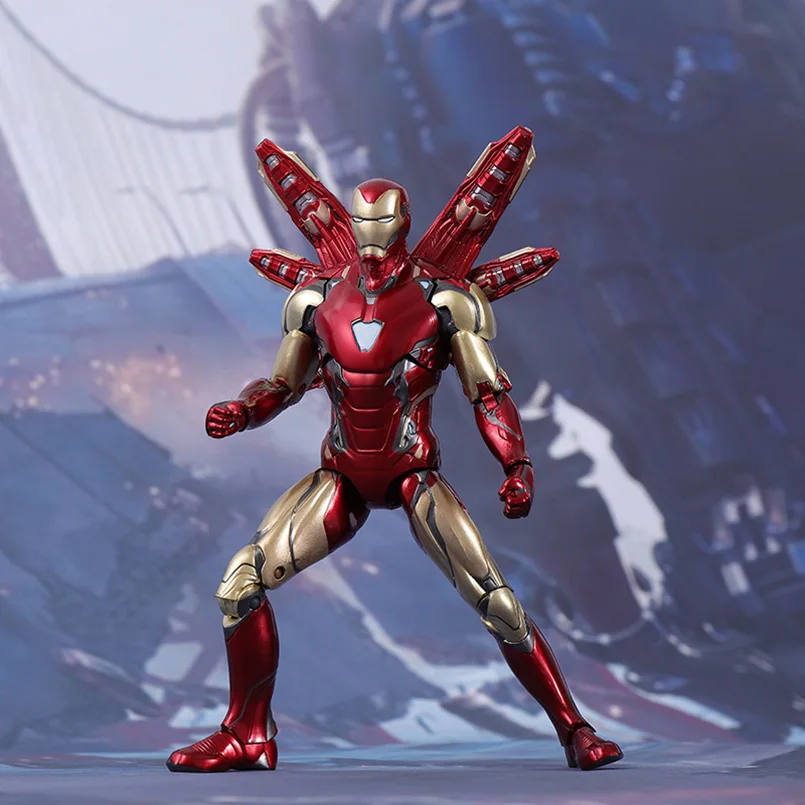 17cm Avengers Iron Man MK85 PVC Action Figure Toys iron man MK85 Joint movable figure dolls Collection Model Toys for kid gift
17cm Avengers Iron Man MK85 PVC Action Figure Toys iron man MK85 Joint movable figure dolls Collection Model Toys for kid gift