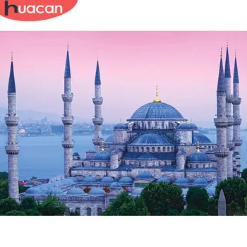 HUACAN Full Square 5D DIY Diamond Painting Mosque Diamond Embroidery Religion Diamond Mosaic Set Picture Of Rhinestones Handmade
HUACAN Full Square 5D DIY Diamond Painting Mosque Diamond Embroidery Religion Diamond Mosaic Set Picture Of Rhinestones Handmade