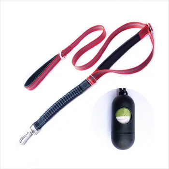5 FT Heavy Duty Dog Leash with Two Comfort Handles and Dispenser, for Medium and Large Dogs
5 FT Heavy Duty Dog Leash with Two Comfort Handles and Dispenser, for Medium and Large Dogs