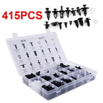 415Pcs 18 Size Auto Fastener Clip Car Retainer Kit Door Trim Panel Clips for Ford Chrysler Toyota Camry Honda Nissan Mazda Chevy
415Pcs 18 Size Auto Fastener Clip Car Retainer Kit Door Trim Panel Clips for Ford Chrysler Toyota Camry Honda Nissan Mazda Chevy