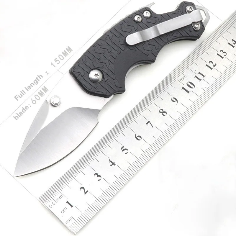 

kershaw knife 3800 58HRC oxidation 7Cr13 steel folding knife outdoor mini keychain knife EDC multitool small knife Bottle opener